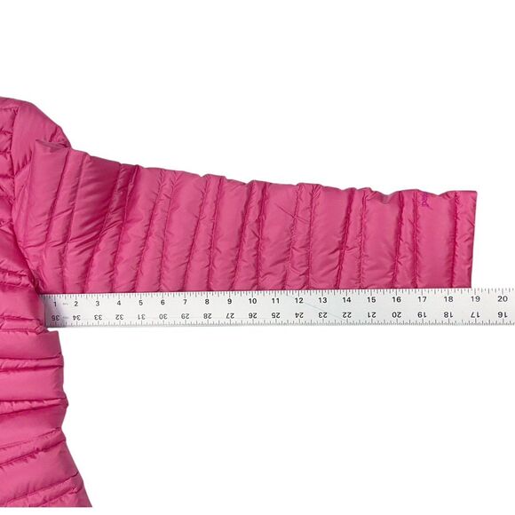 NWT Patagonia Women's Fiona Parka Light-weight Down Insulation Pink Jacket Med - Picture 12 of 12